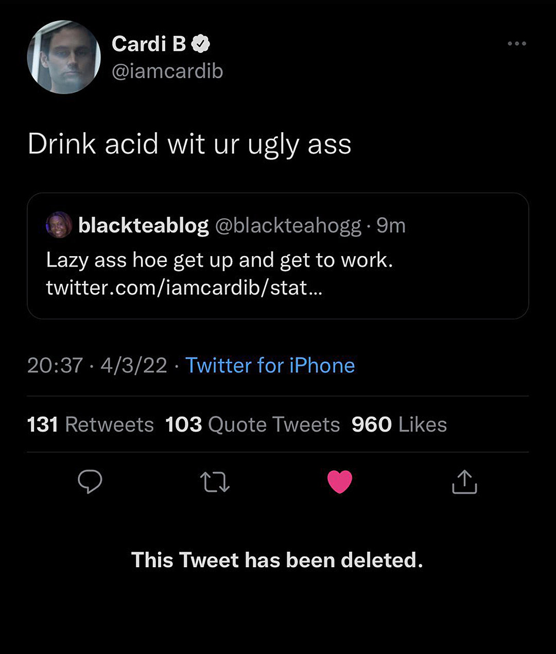 Bardi Certified💨 on X: only people who love Cardi B can like this tweet.   / X