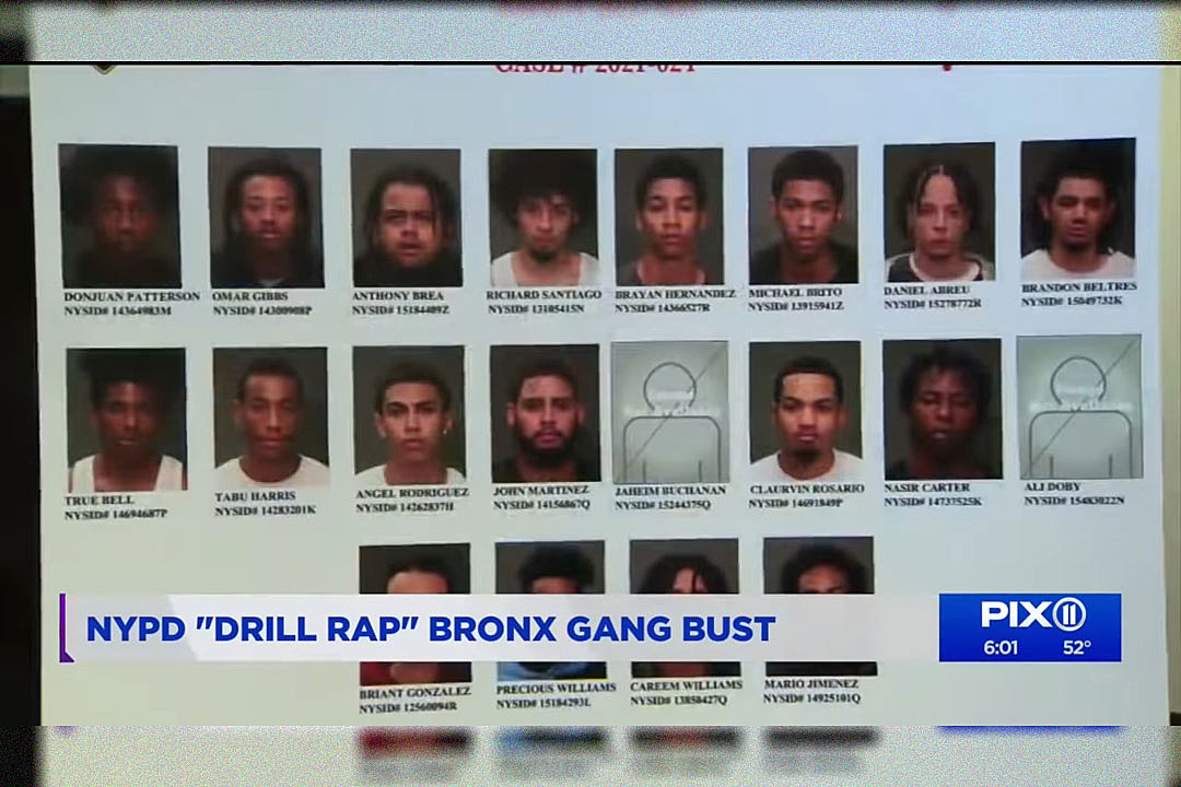 Drill Rap Videos Lead to Arrests of 20 Members of Bronx Gang pic