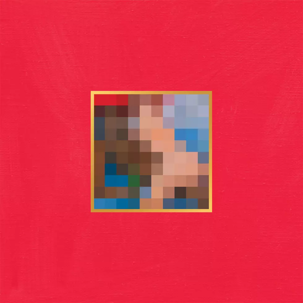KREA - Suprematism rap album cover for Kanye West DONDA 2 designed