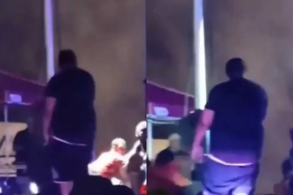 Video Shows Beatking&#8217;s Security Pushing Twerking Man Offstage, Rapper Responds
