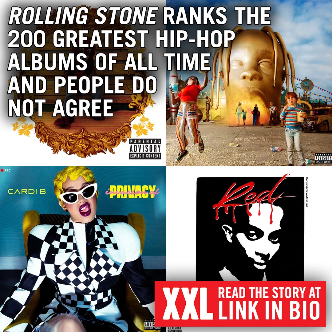 Rolling Stone Ranks Greatest 200 Hip-Hop Albums, People React - XXL