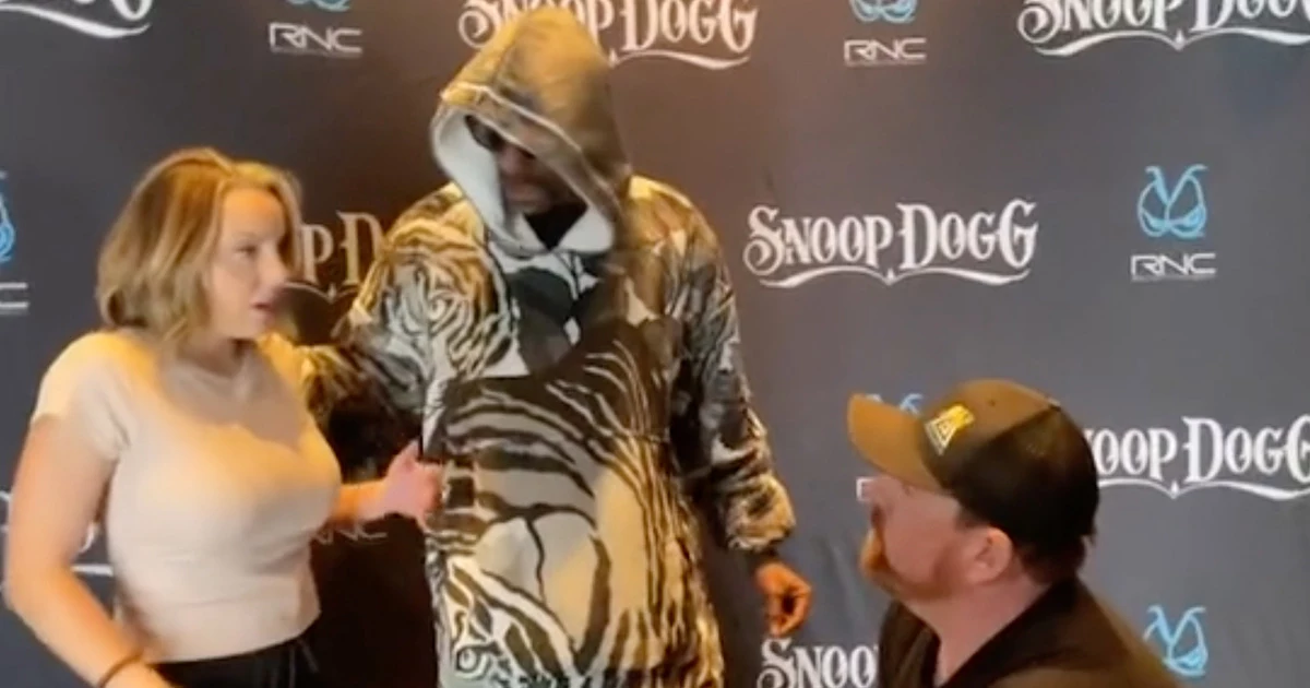 Snoop Dogg Appears Confused When Man Proposes to His Girlfriend