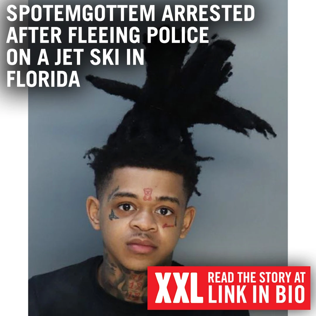 SpotemGottem Arrested After Fleeing Police on Jet Ski - XXL