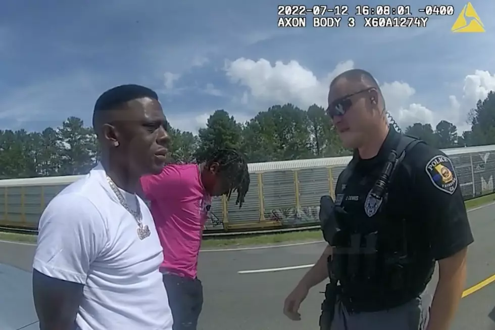 Boosie BadAzz Threatens to Spit on Cops While Being Detained During Traffic Stop &#8211; Watch