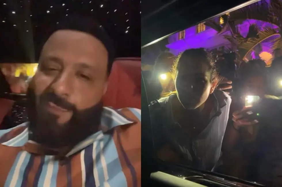 DJ Khaled Curves Fan 