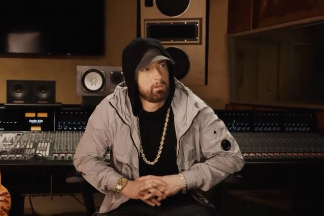 Eminem Shares Video For 'Crack A Bottle,' Featuring 50 Cent And Dr Dre