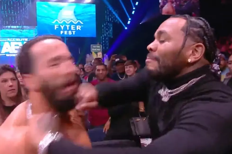 Kevin Gates Punches Wrestler Tony Nese During AEW Dynamite Event &#8211; Watch