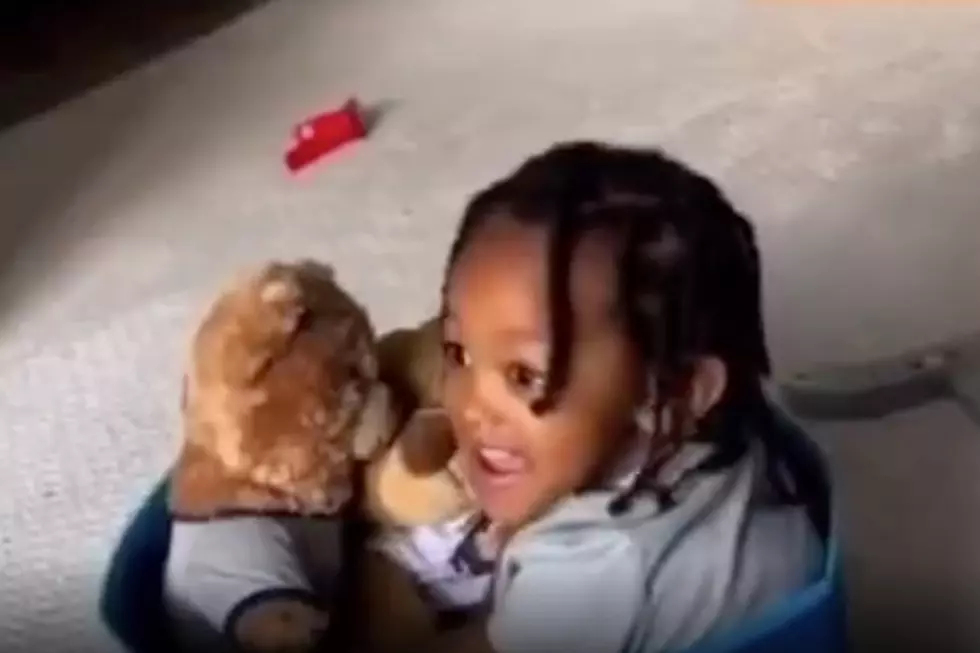 King Vons Son Gets A Teddy Bear With His Voice In It 