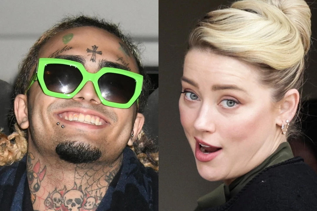 Lil Pump Tells Actress Amber Heard She Can Poop in His image photo