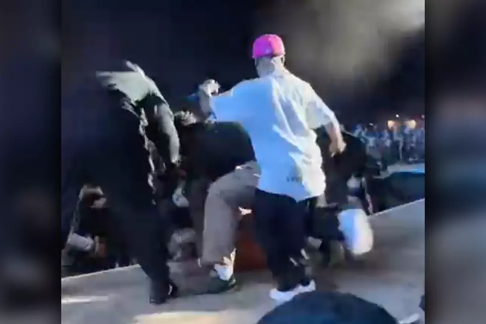 Video Shows Roddy Ricch Kicking Fan Who Ran Onstage During Show