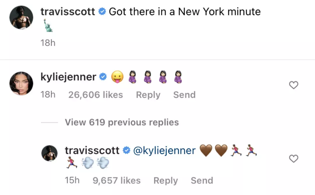 Kylie Jenner Sparks Pregnancy Rumors With Travis Scott Comment - XXL