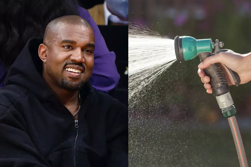 Kanye West Randomly Reveals His Favorite Garden Hose Setting