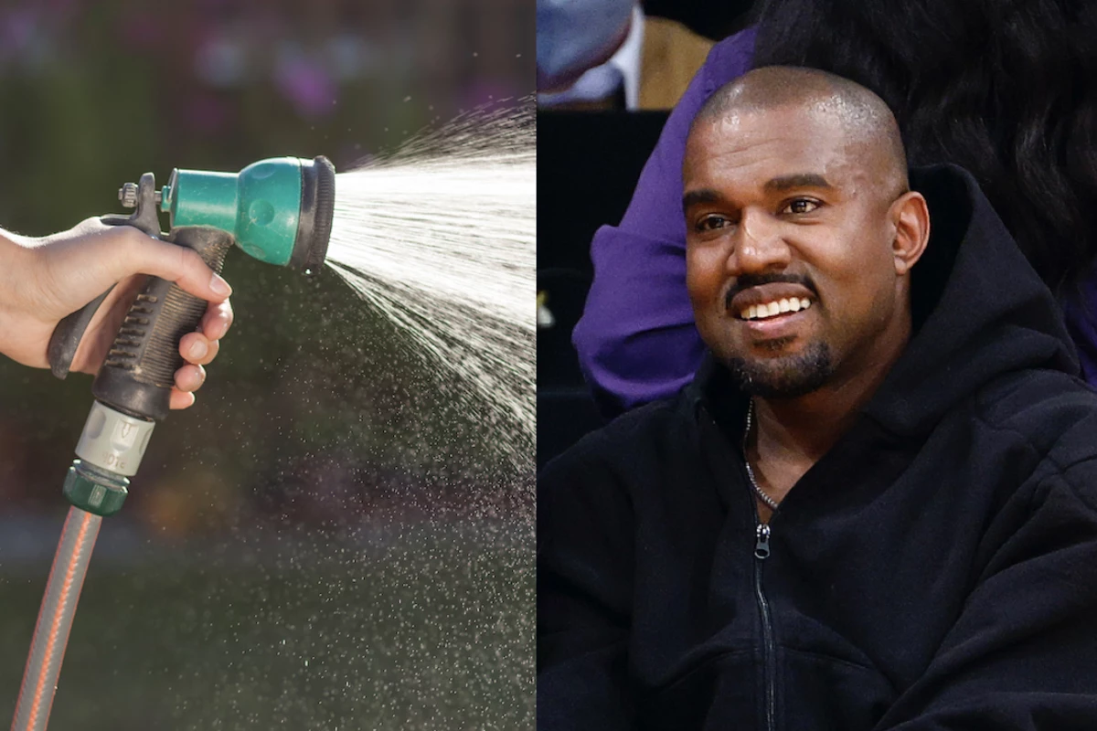 Kanye West Randomly Reveals His Favorite Garden Hose Setting #KanyeWest
