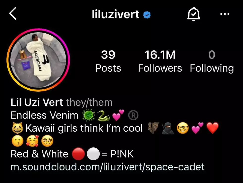 Lil Uzi Vert changes his pronouns on Instagram.