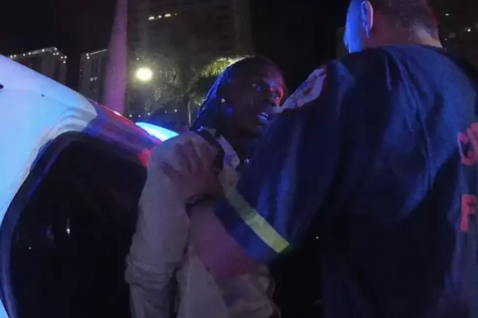 Polo G Police Body Cam of 2021 Miami Arrest Surfaces, Rapper Expresses Having Trouble Breathing – Watch