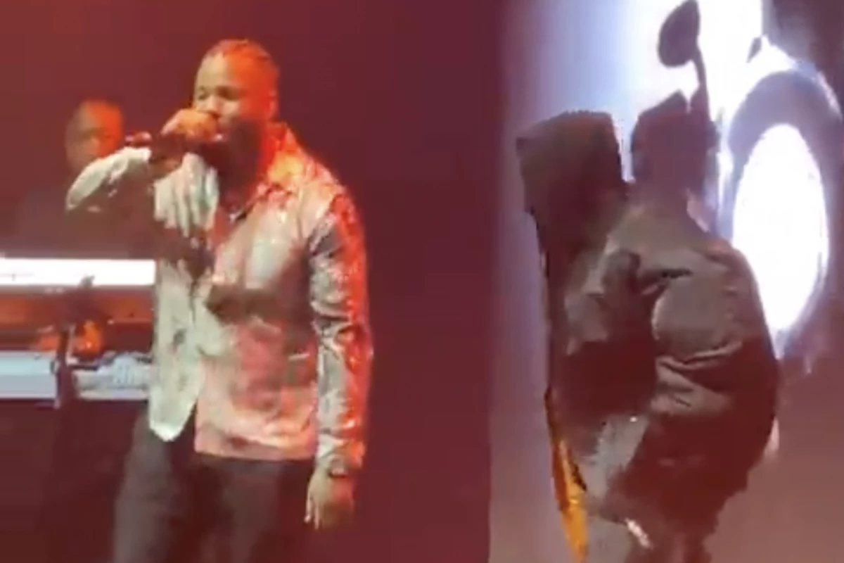 Kanye West Performs Eazy With The Game at Los Angeles Show #TheGame