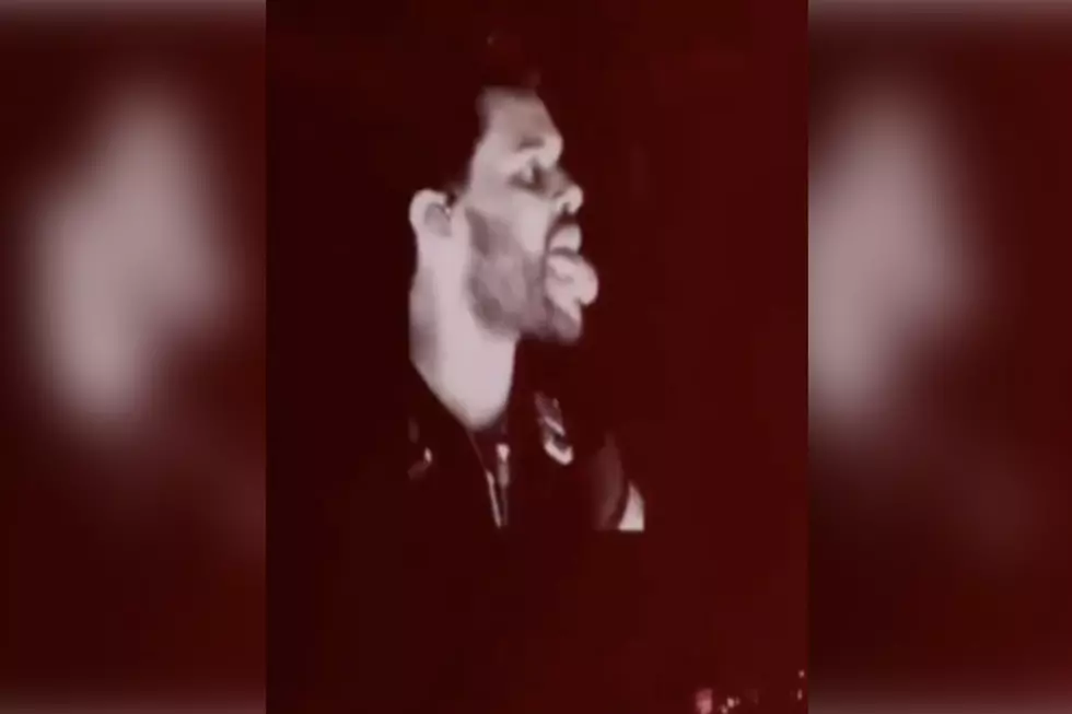 The Weeknd Shows Off His Tongue Skills at Show and the Crowd Goes Crazy &#8211; Watch