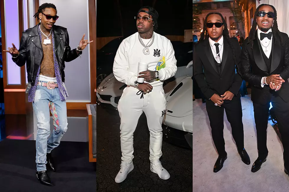 HIP HOP MIN5 - 😳Future says he doesn't wear the same dress twice. The  rapper says he always shares his outfits to people in his hood after  wearing them and that's why