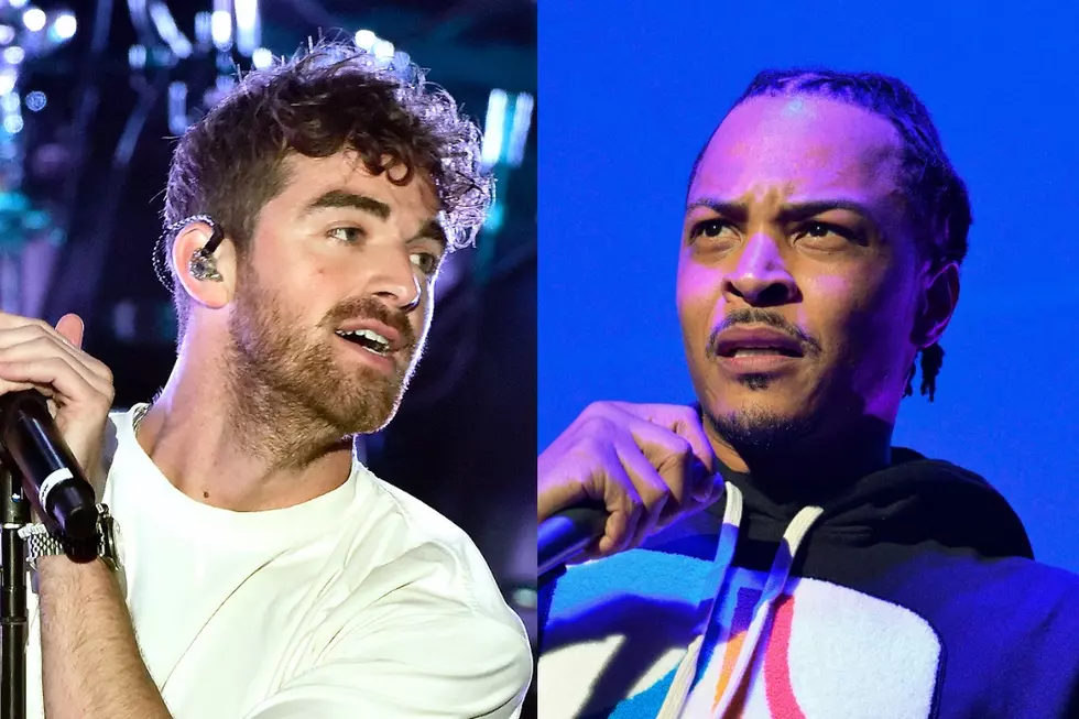 The Chainsmokers’ Andrew Taggart Says T.I. Punched Him in the Face After He Tried Kissing Tip