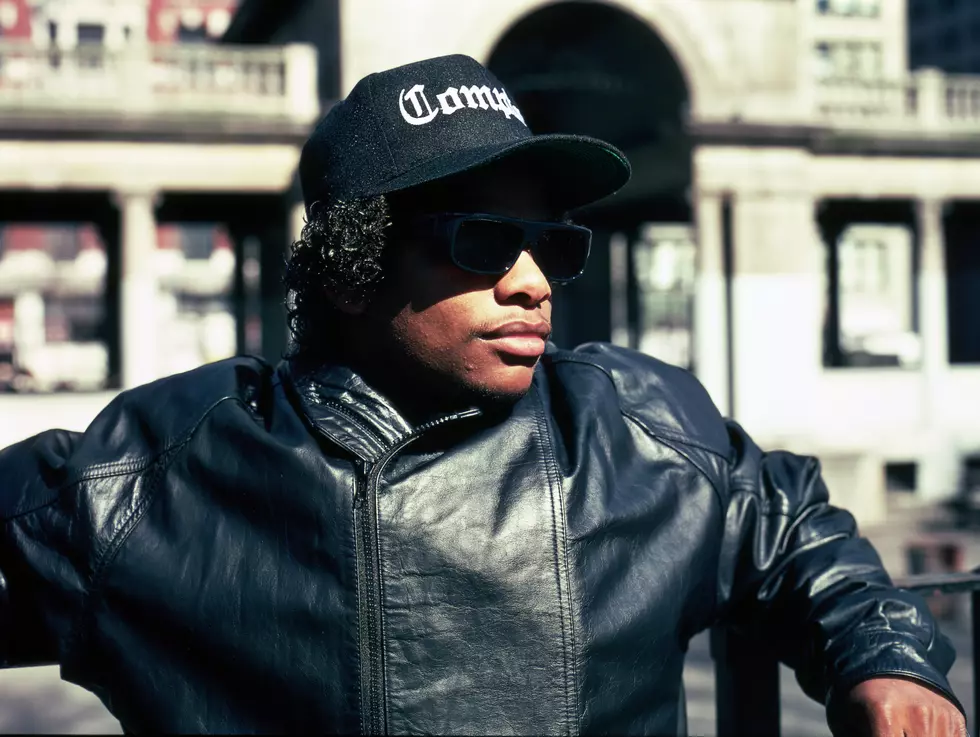 Eazy-E appears in a portrait taken in Union Square on March 1, 1990 in New York City. 