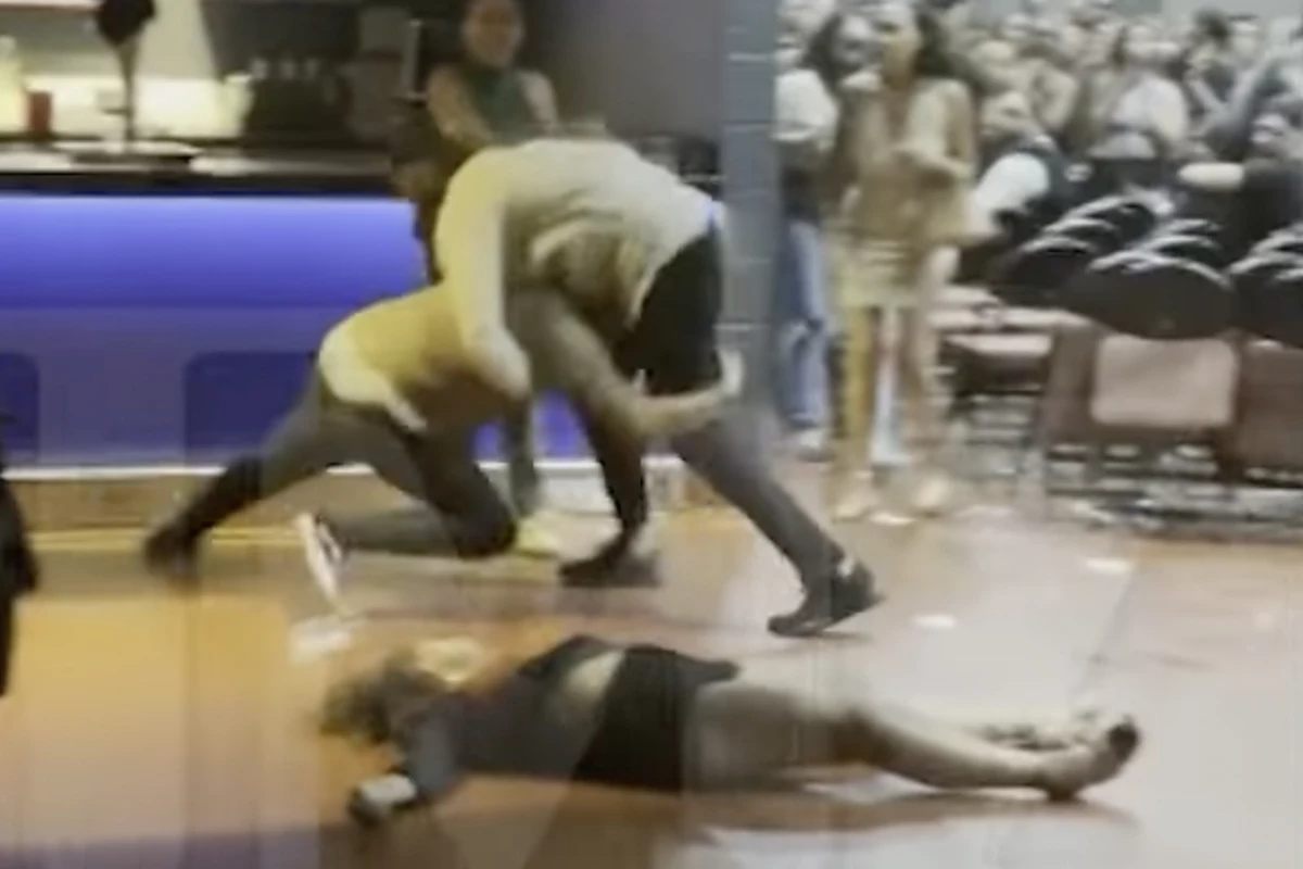Video Shows Brawl During Chris Brown Concert, Leaving Woman Unconscious.