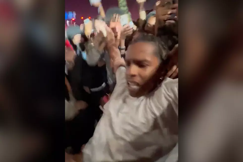 Asap Rocky Struggles To Get Out Of Rolling Loud Mosh Pit - Watch - Xxl