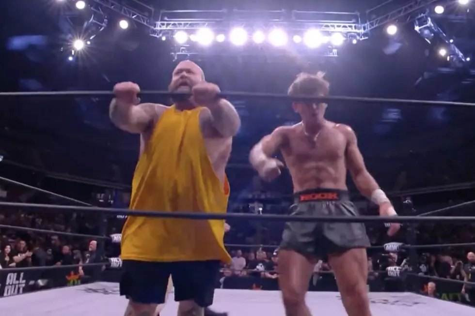 Action Bronson Body Slams Wrestler Angelo Parker in Professional Wrestling Debut &#8211; Watch