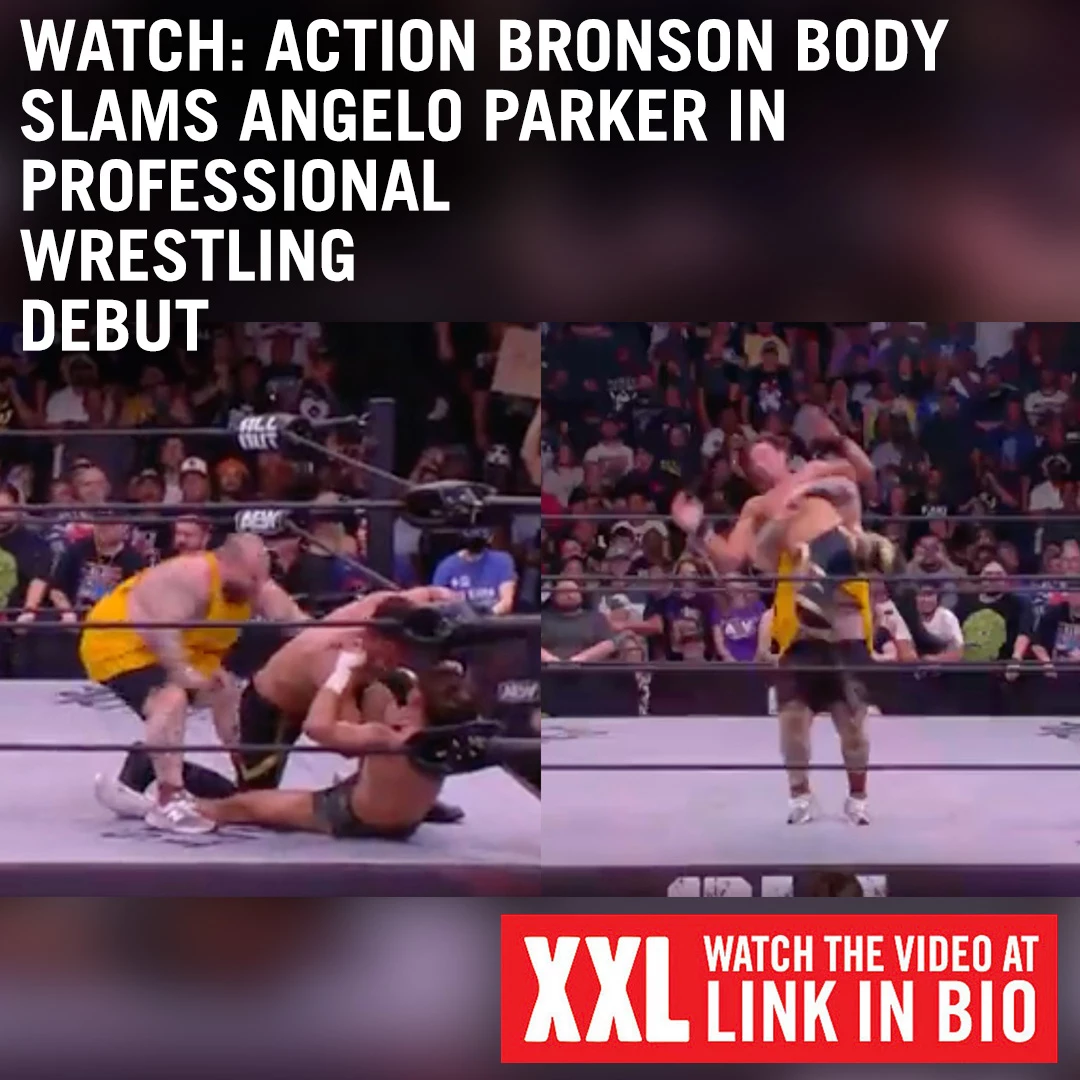 Action Bronson Body Slams Angelo Parker at AEW Event - Watch - XXL