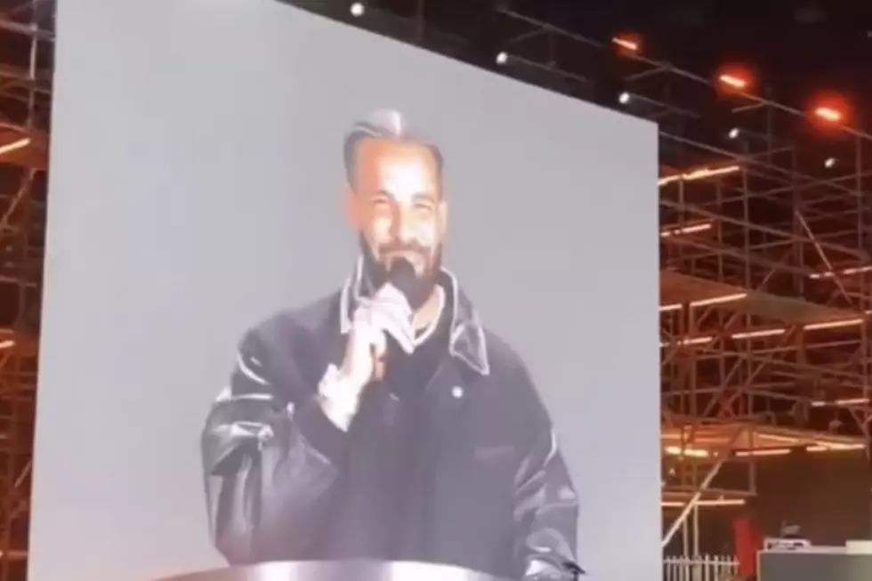 Drake Makes New Balance Joke During Nike Headquarters Speech and It Doesn’t Land Well