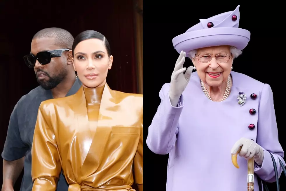 Kanye West Appears to Compare Queen Elizabeth II Dying to His Divorce From Kim Kardashian