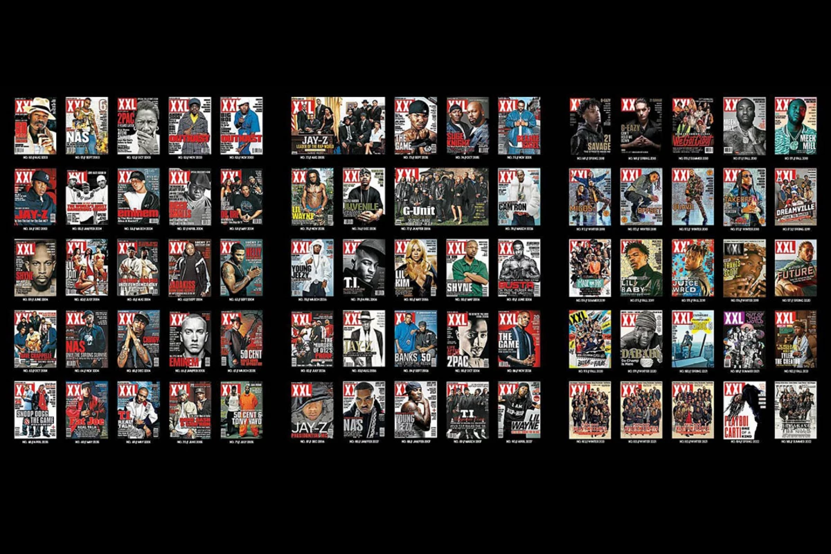 Every XXL magazine cover in the past 25 years