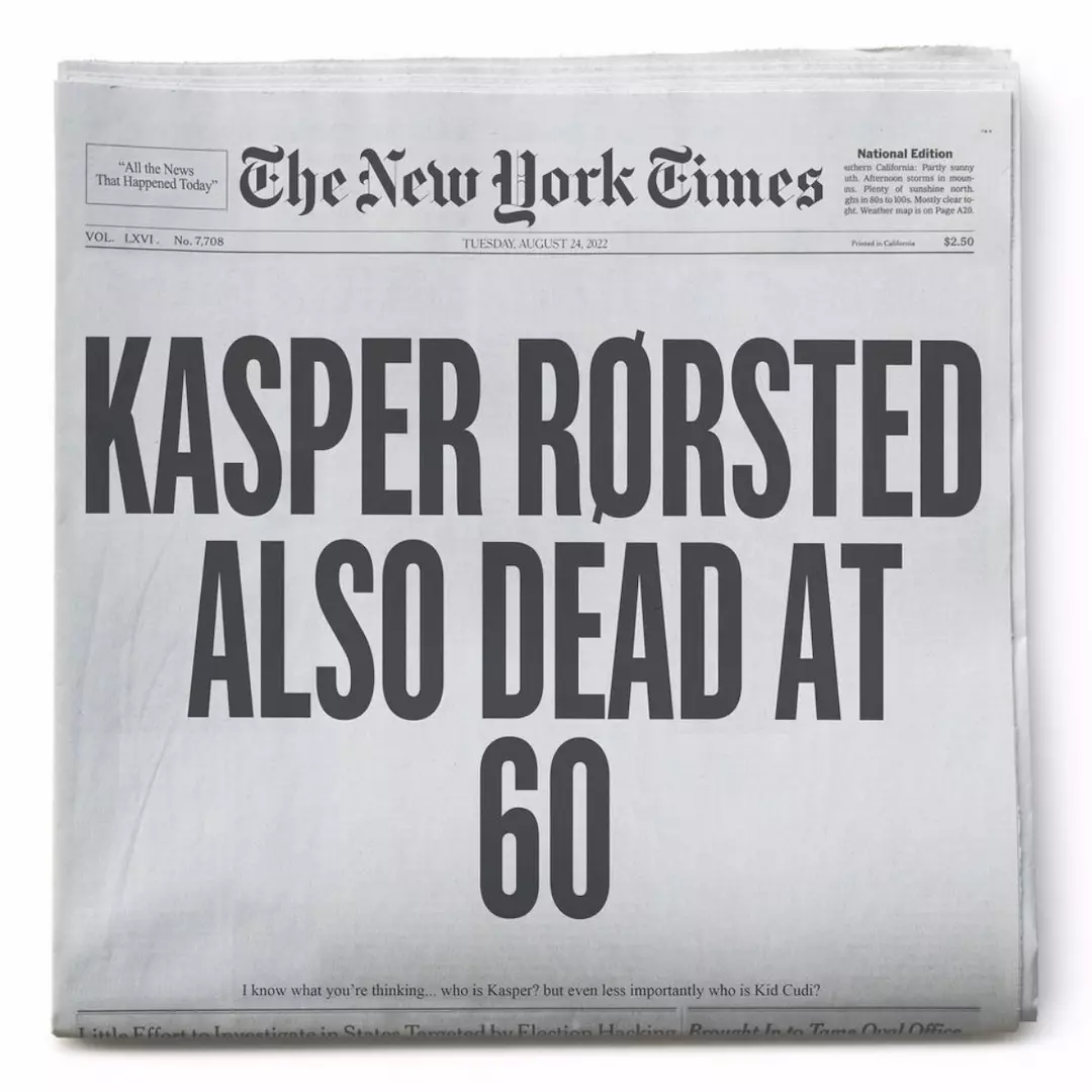 Kanye Posts Adidas' Kasper Rørsted Dead Headline, Disses Kid Cudi - XXL