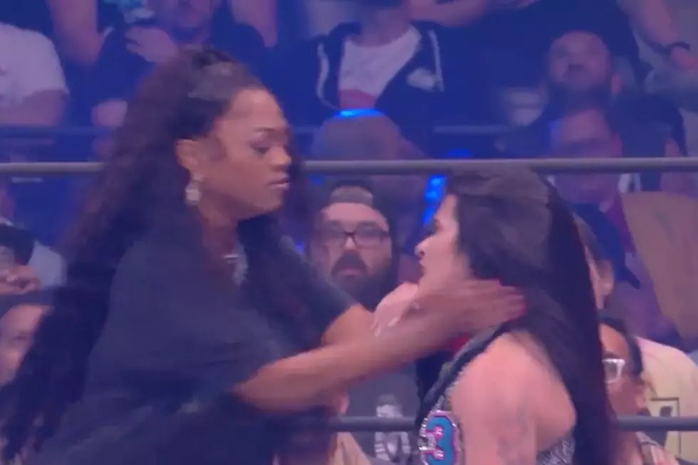 Trina Picks Up Diamante By Her Hair and Slaps Her - Watch