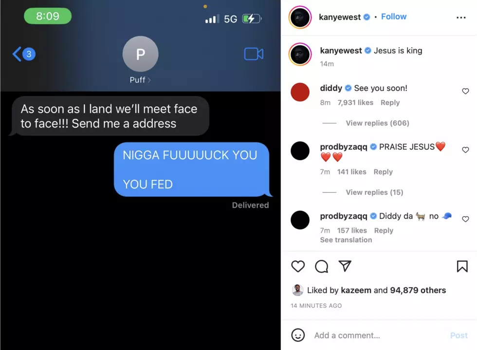 Kanye West goes off on Diddy.