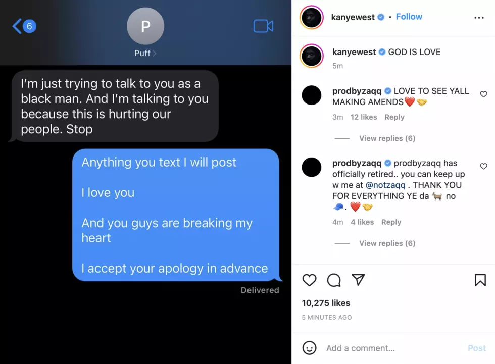 Kanye West goes off on Diddy.