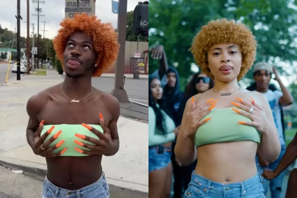 Lil Nas X Dresses as Ice Spice for Halloween