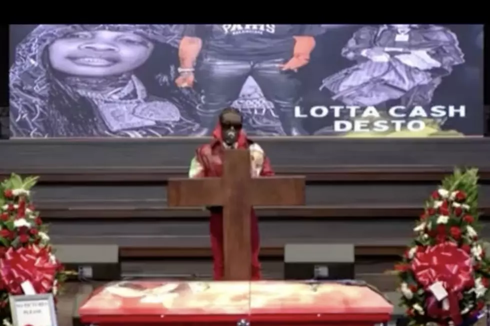  Lil Uzi Vert Speaks at Funeral for Rapper Lotta Cash Desto 