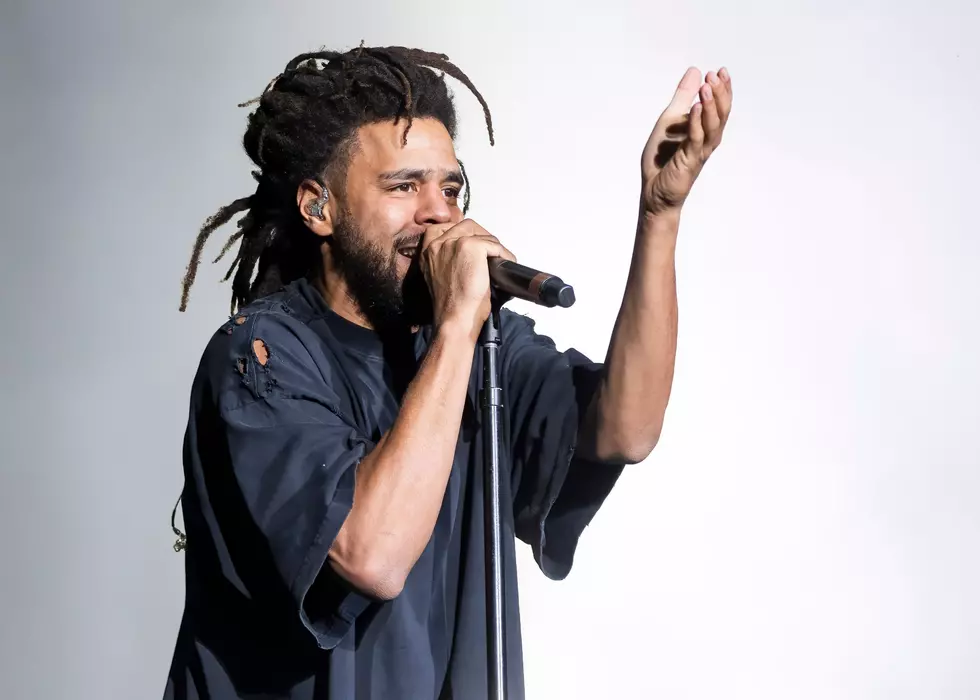 Rapper J. Cole performs on day 3 of Lollapalooza at Grant Park on July 30, 2022 in Chicago, Illinois.