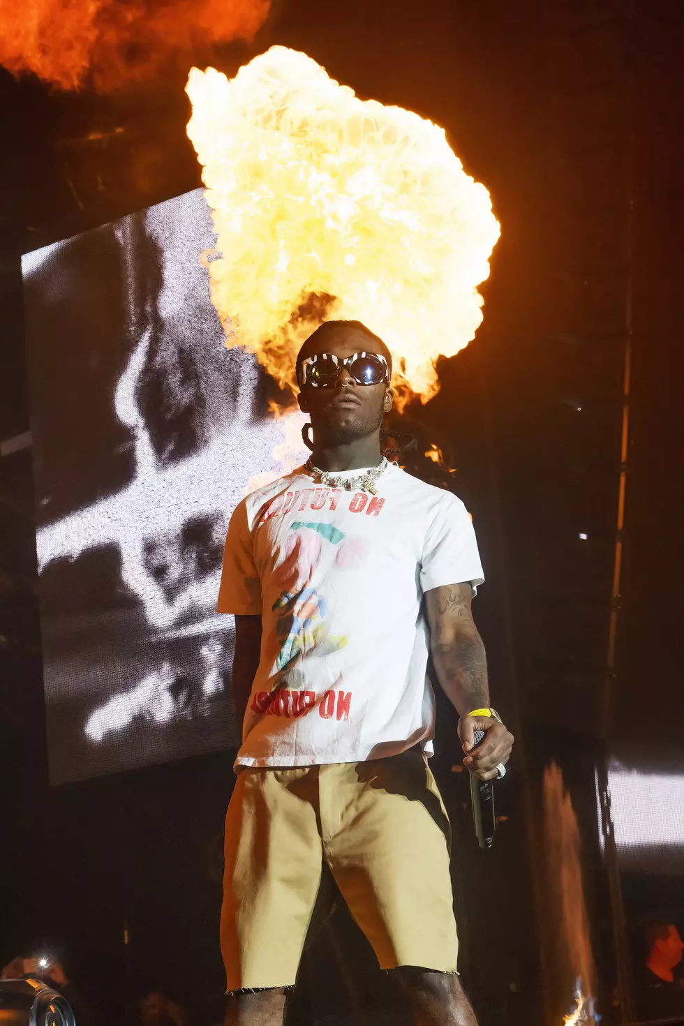 Lil Uzi Vert performs during Rolling Loud NYC at Citi Field on September 23, 2022 in New York City.