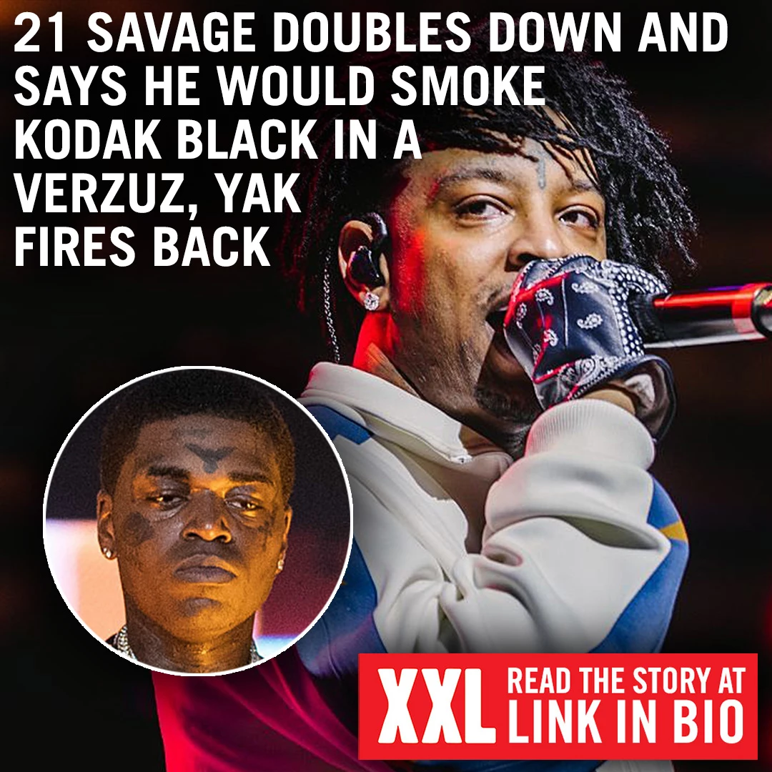 21 Savage Goes on Instagram Live to Address Kodak Black - XXL