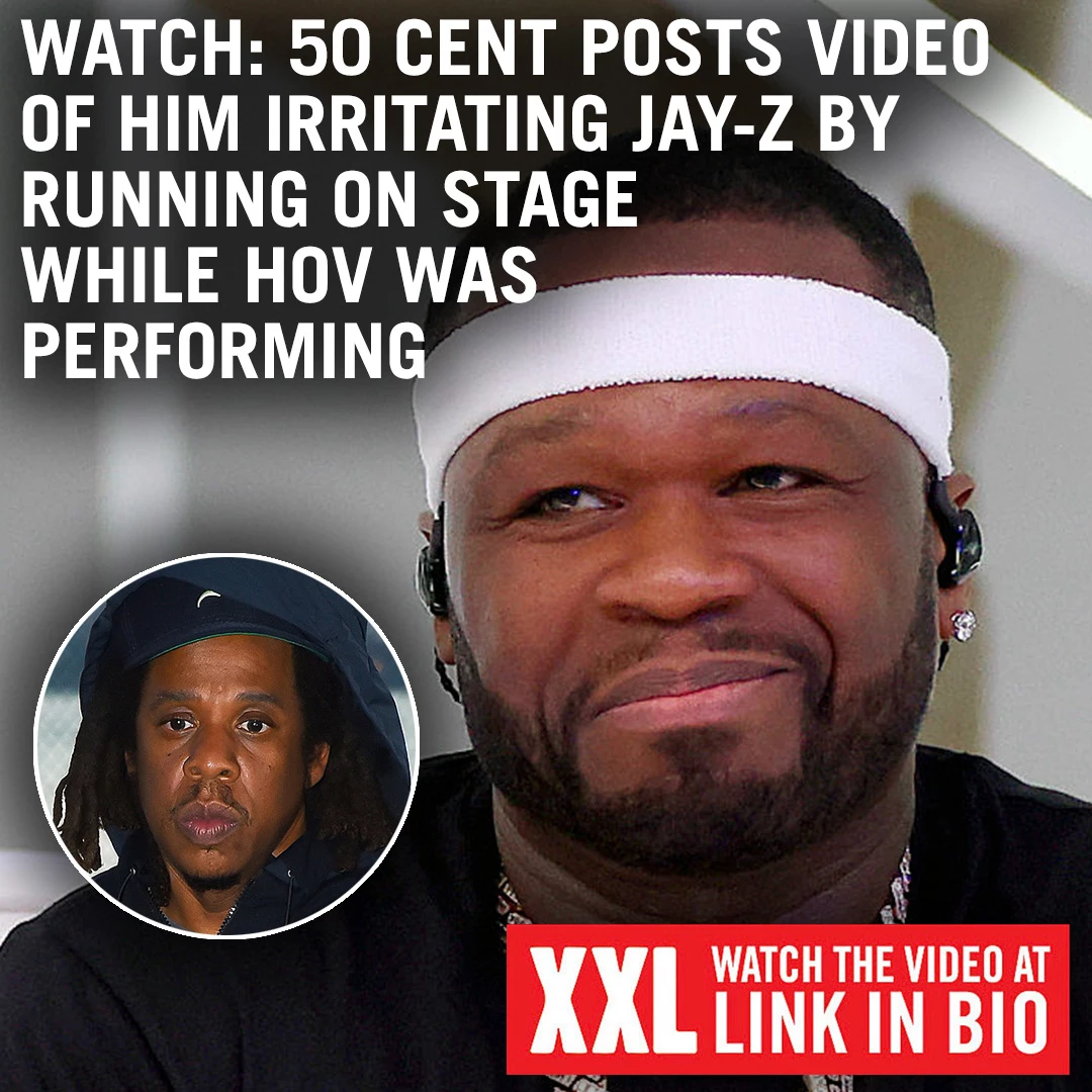 50 Cent Posts Video of Himself Annoying Jay-Z During Performance - XXL