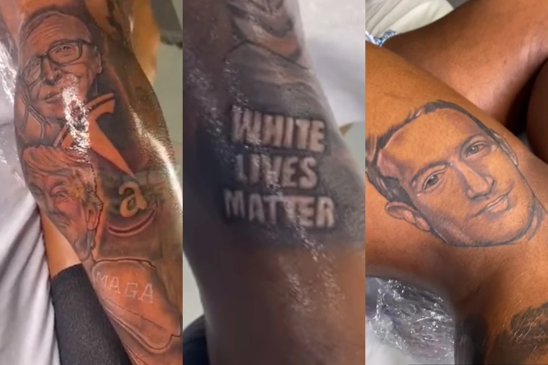 Andre Gray Breaks Down His Black History Tattoos - YouTube