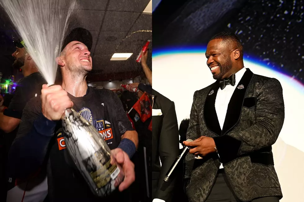 Houston Astros Celebrate World Series Win With $388,000 Worth of 50 Cent&#8217;s Champagne
