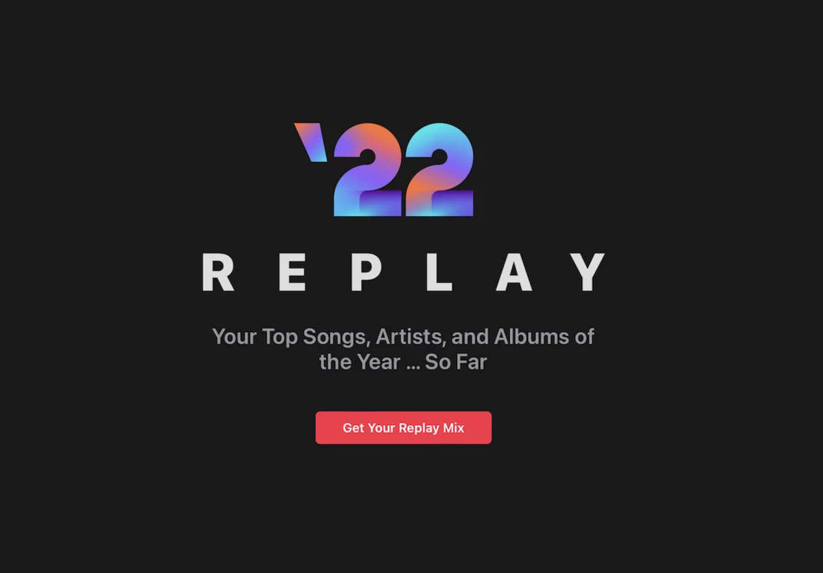 Apple Music Replay gets animated revamp for 2022