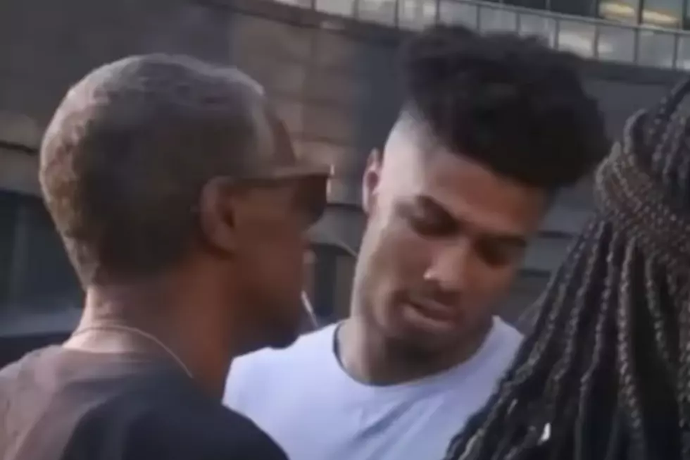 Full Video of Chrisean Rock&#8217;s Dad Punching Blueface Airs on Crazy in Love Show