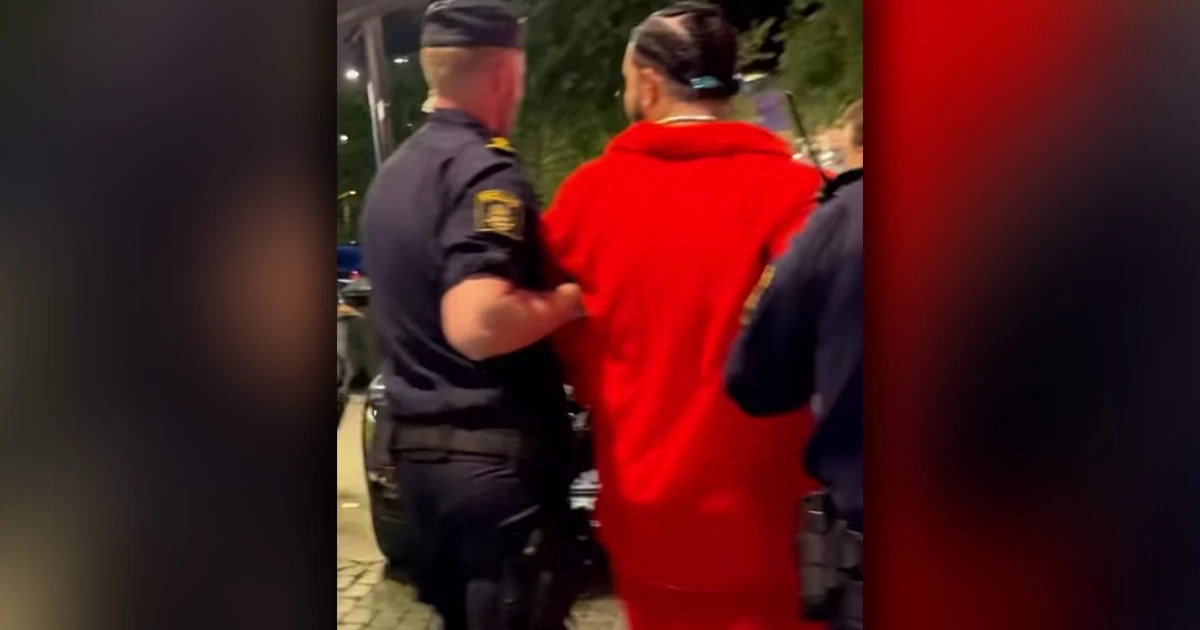 Video Appears To Show Drake Being Detained By Swedish Police Xxl 