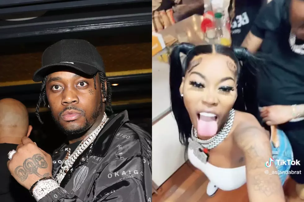 Fivio Foreign Reacts to Girlfriend Yelling Over Asian Doll Dance