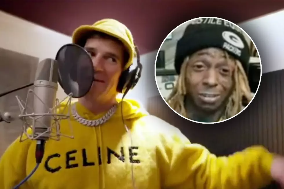 Weezy Stunned by Eli Manning Rapping
