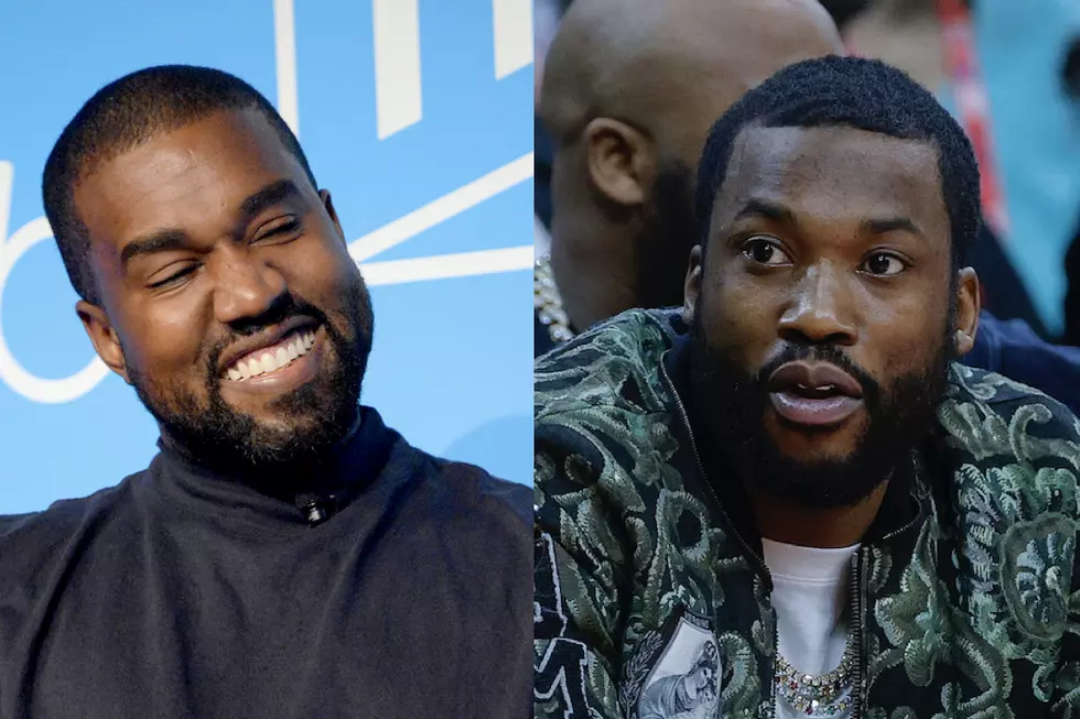 Kanye West Uncontrollably Laughs at Idea of Meek Mill Giving Him Advice