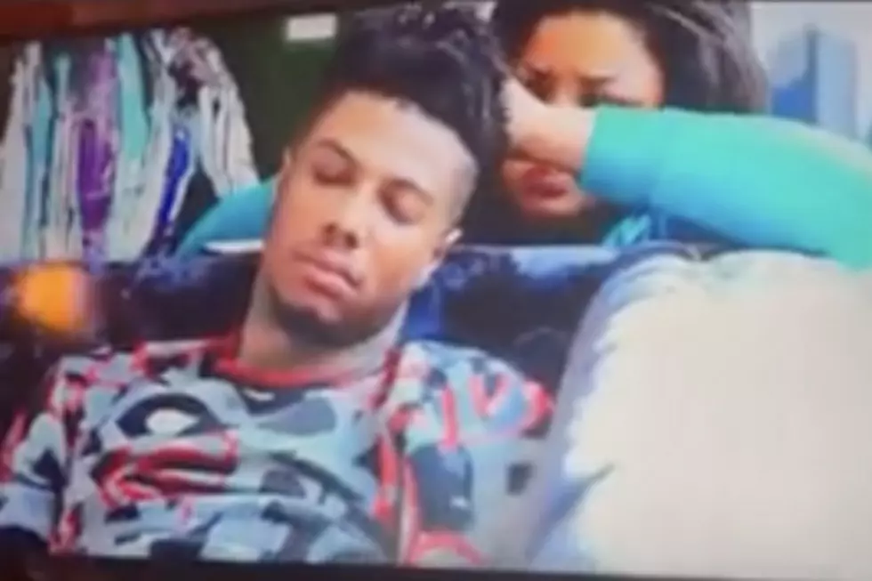 Video Shows Chrisean Rock Removing Glass From Blueface&#8217;s Head After She Allegedly Hit Him With a Hennessy Bottle